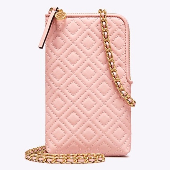 Tory Burch Handbags - NWT TORY BURCH Fleming LambskinLeather Phone Xbody